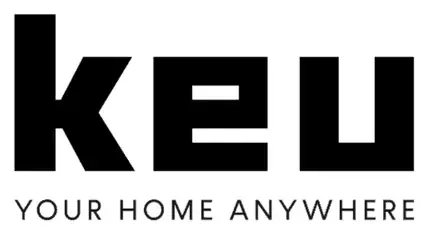 Logo de la compañía de casas prefabricadas Keu